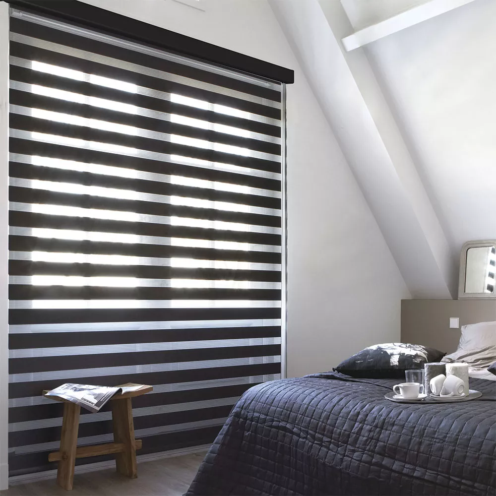 Кассетные шторы Зебра