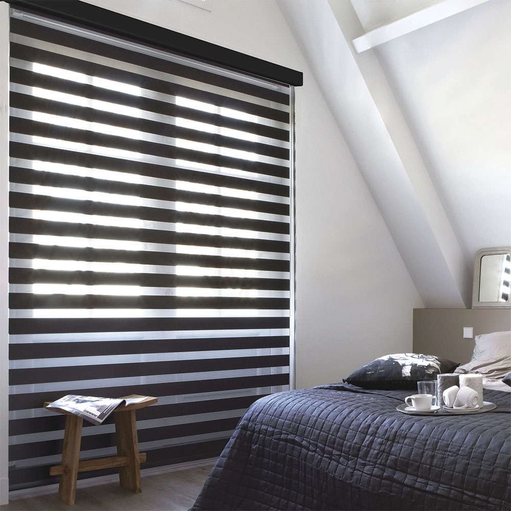 Кассетные шторы Зебра